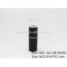 Modern Plastic Round Lipstick Tube Container AG-OB0828C, cup size 11.8/12.1/12.7mm, Custom colors